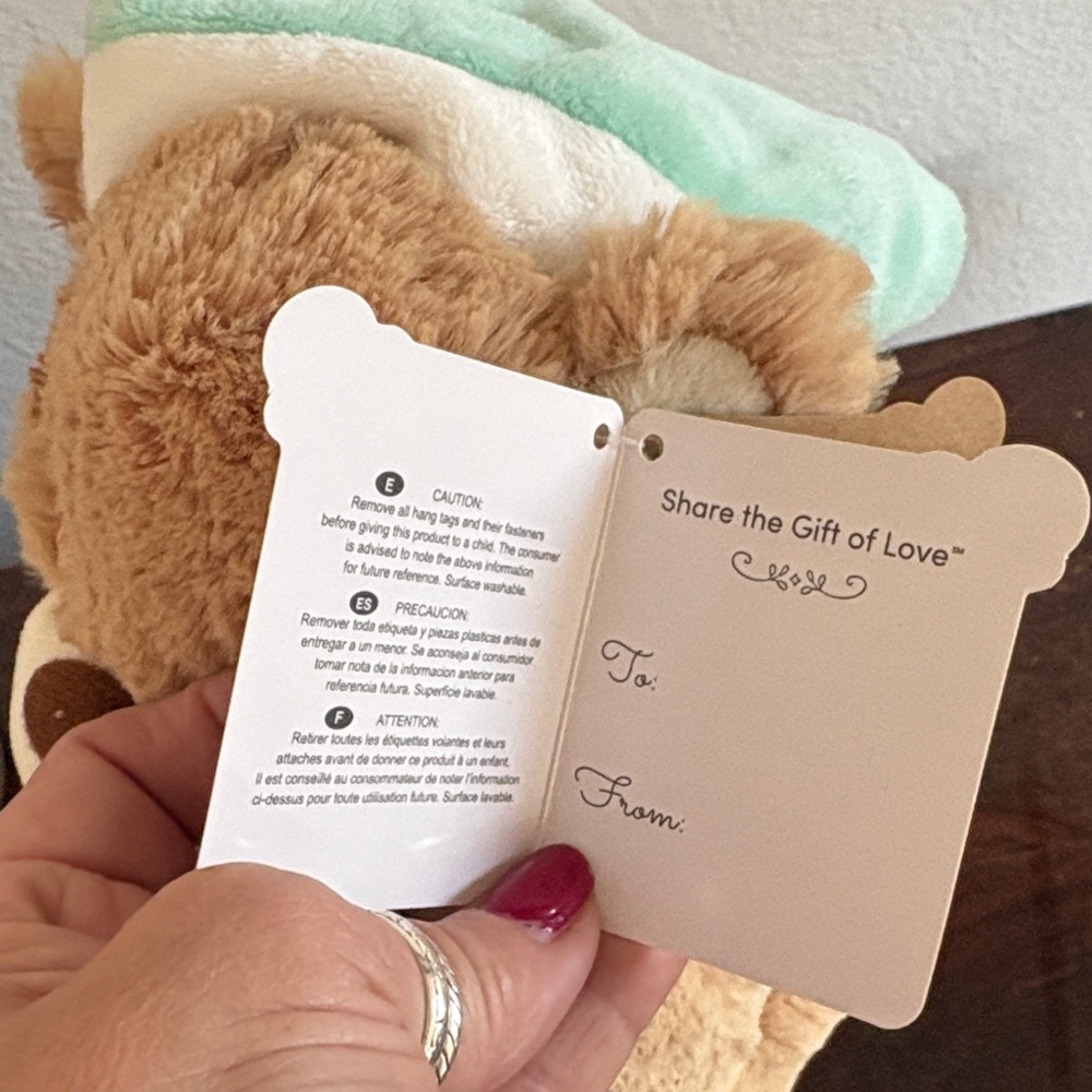 Precious Moments Charlie Bear Praying Plush Bear - Picture 8 of 8